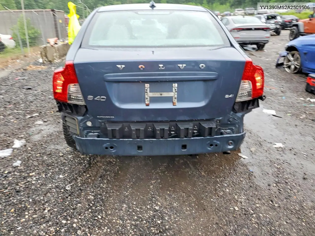 2010 Volvo S40 2.4I VIN: YV1390MS2A2509506 Lot: 56611856