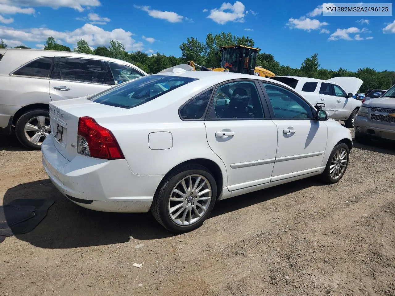 2010 Volvo S40 2.4I VIN: YV1382MS2A2496125 Lot: 57684946