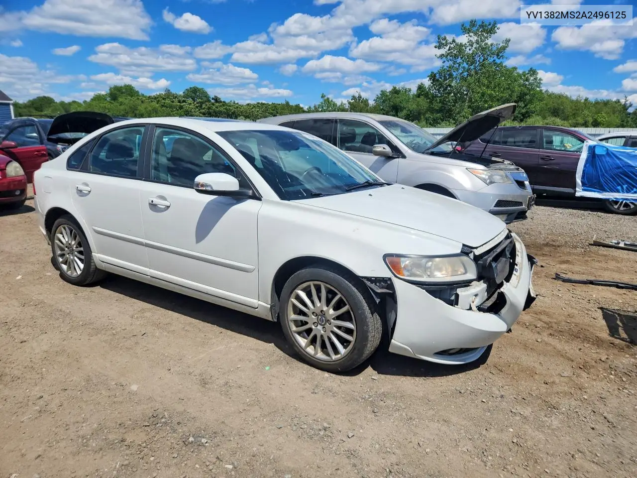 2010 Volvo S40 2.4I VIN: YV1382MS2A2496125 Lot: 57684946