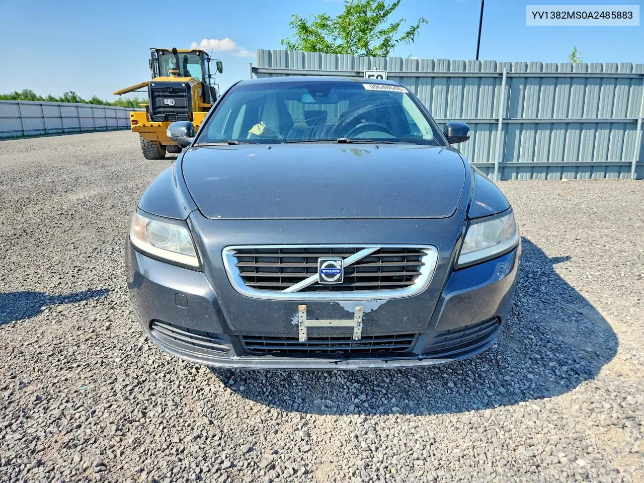 2010 Volvo S40 2.4I VIN: YV1382MS0A2485883 Lot: 59648646