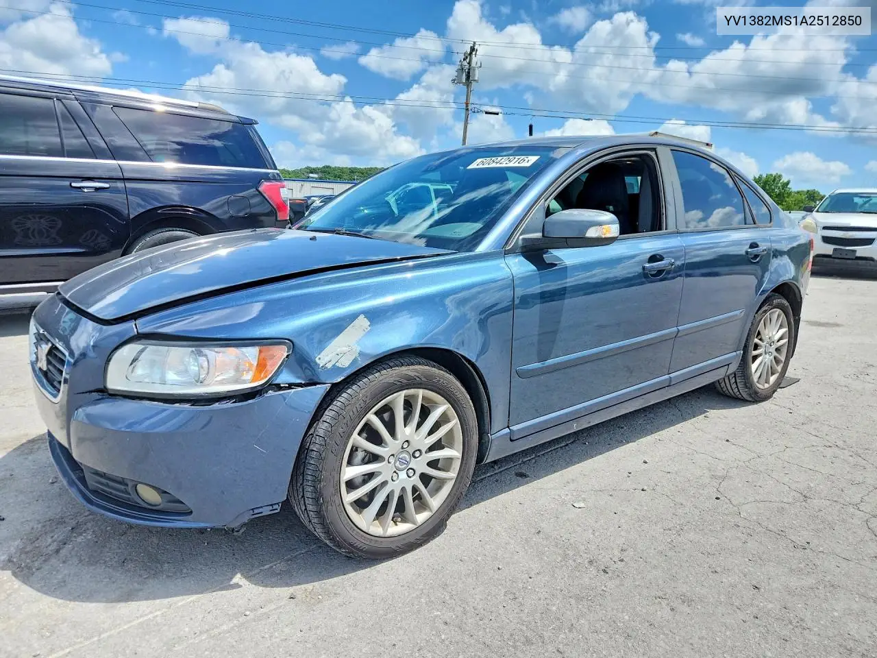 2010 Volvo S40 2.4I VIN: YV1382MS1A2512850 Lot: 60842916