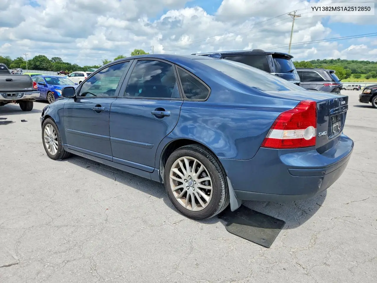 2010 Volvo S40 2.4I VIN: YV1382MS1A2512850 Lot: 60842916