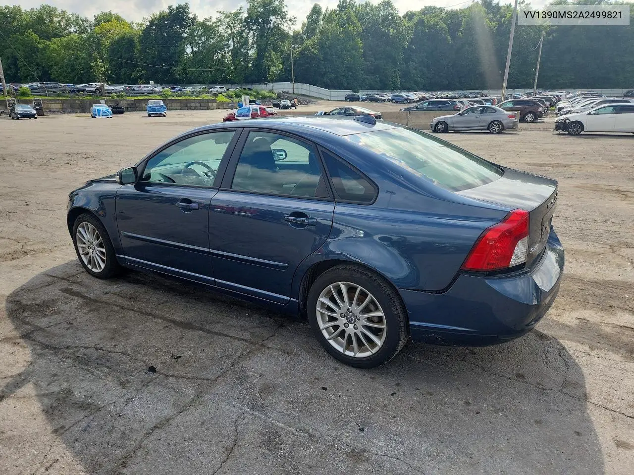 2010 Volvo S40 2.4I VIN: YV1390MS2A2499821 Lot: 61546296