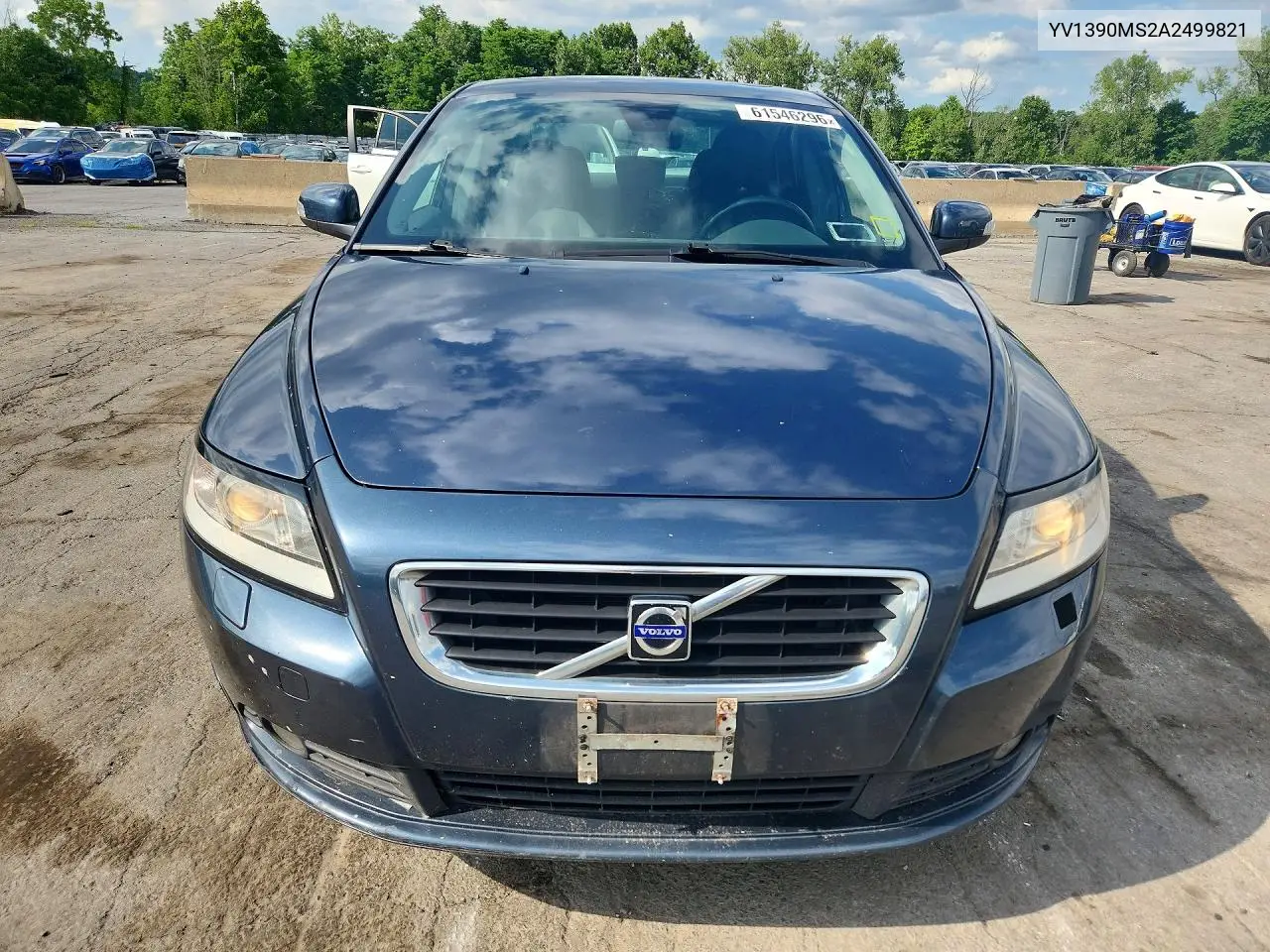 2010 Volvo S40 2.4I VIN: YV1390MS2A2499821 Lot: 61546296