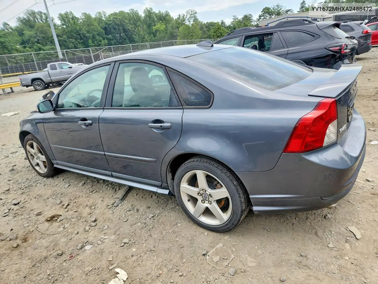 2010 Volvo S40 T5 VIN: YV1672MHXA2488472 Lot: 62158886