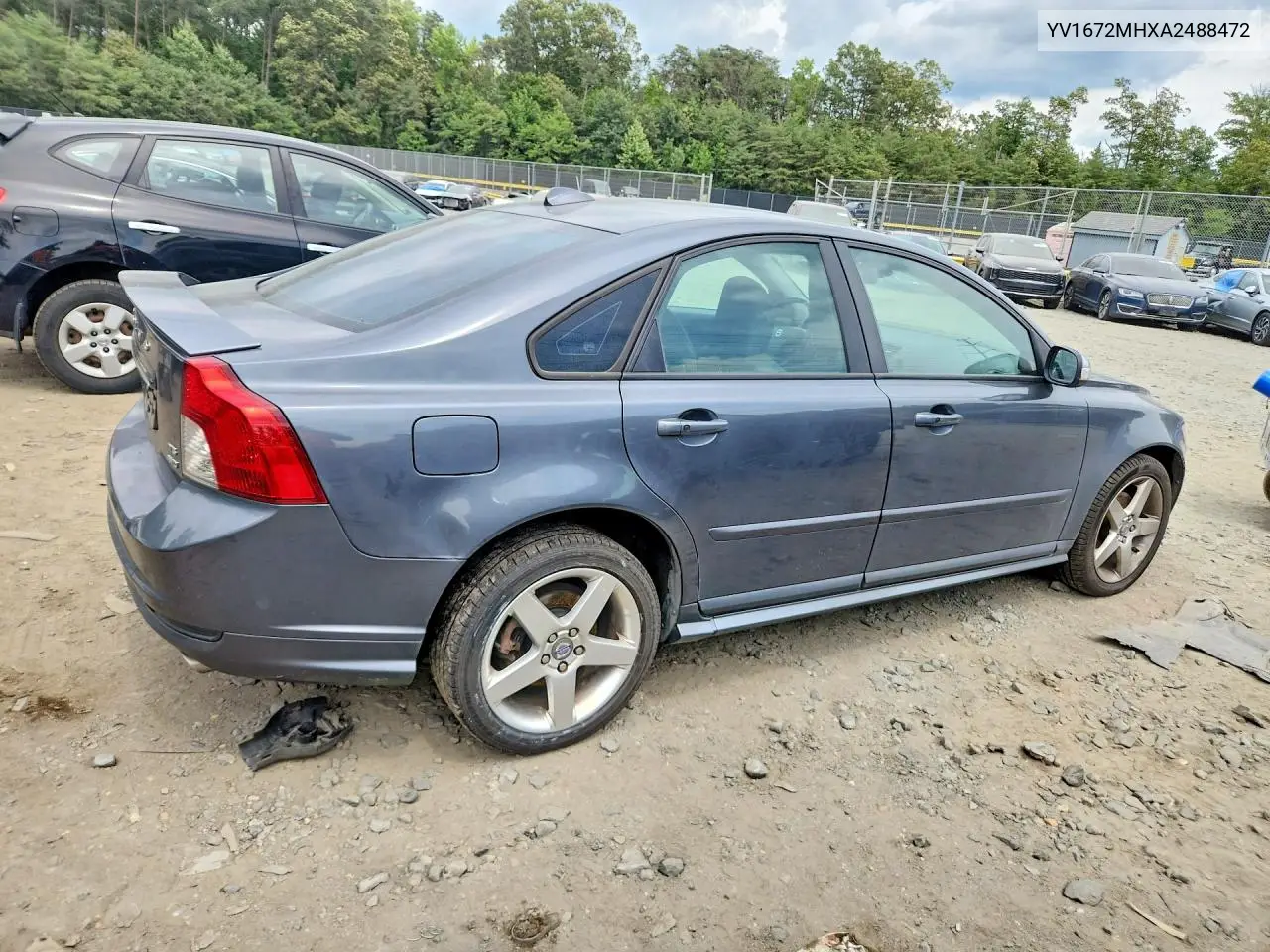 2010 Volvo S40 T5 VIN: YV1672MHXA2488472 Lot: 62158886