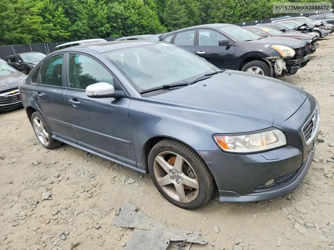 2010 Volvo S40 T5 VIN: YV1672MHXA2488472 Lot: 62158886