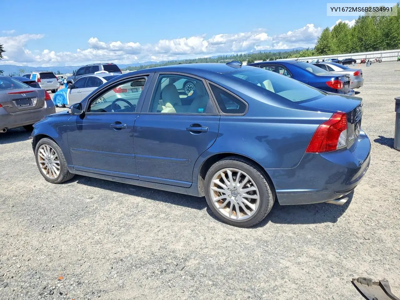 2011 Volvo S40 T5 VIN: YV1672MS6B2534991 Lot: 57422996