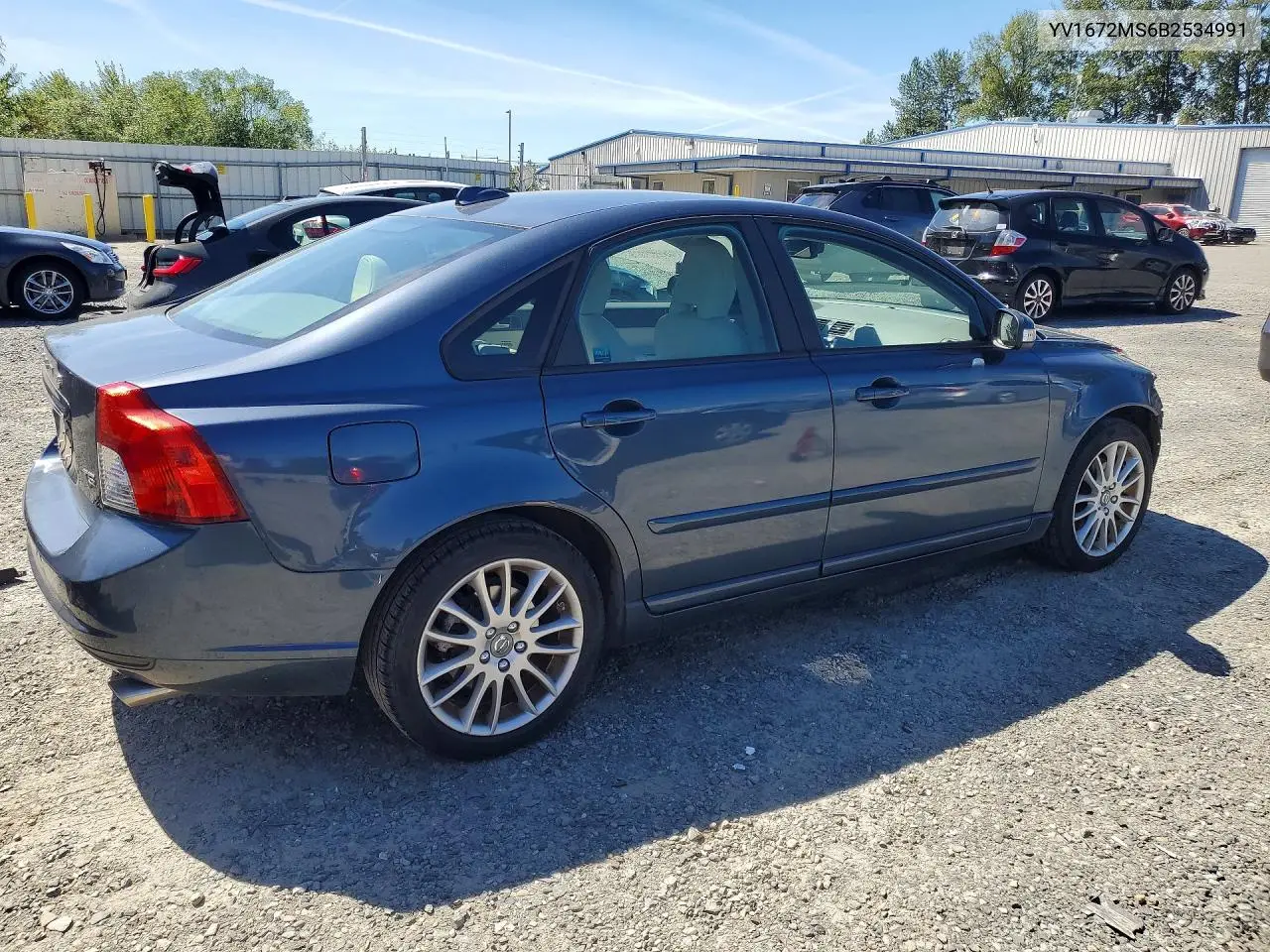 2011 Volvo S40 T5 VIN: YV1672MS6B2534991 Lot: 57422996