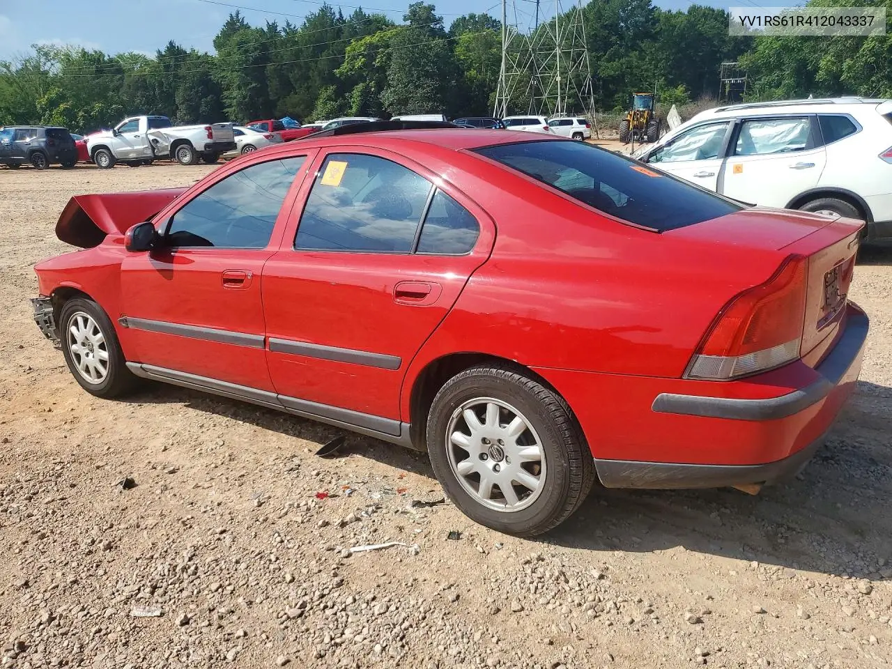 2001 Volvo S60 VIN: YV1RS61R412043337 Lot: 60150916