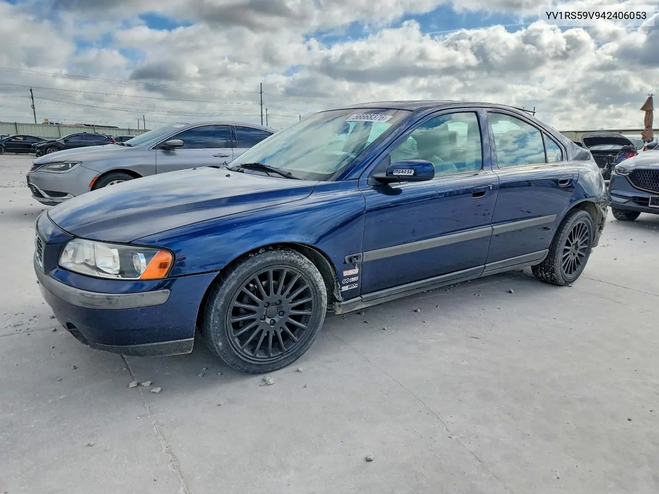 2004 Volvo S60 2.5T VIN: YV1RS59V942406053 Lot: 56668376