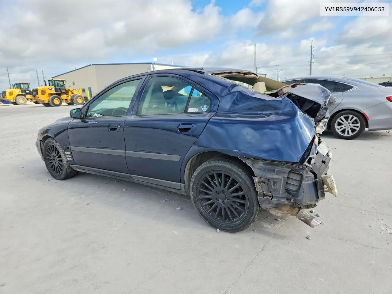 2004 Volvo S60 2.5T VIN: YV1RS59V942406053 Lot: 56668376