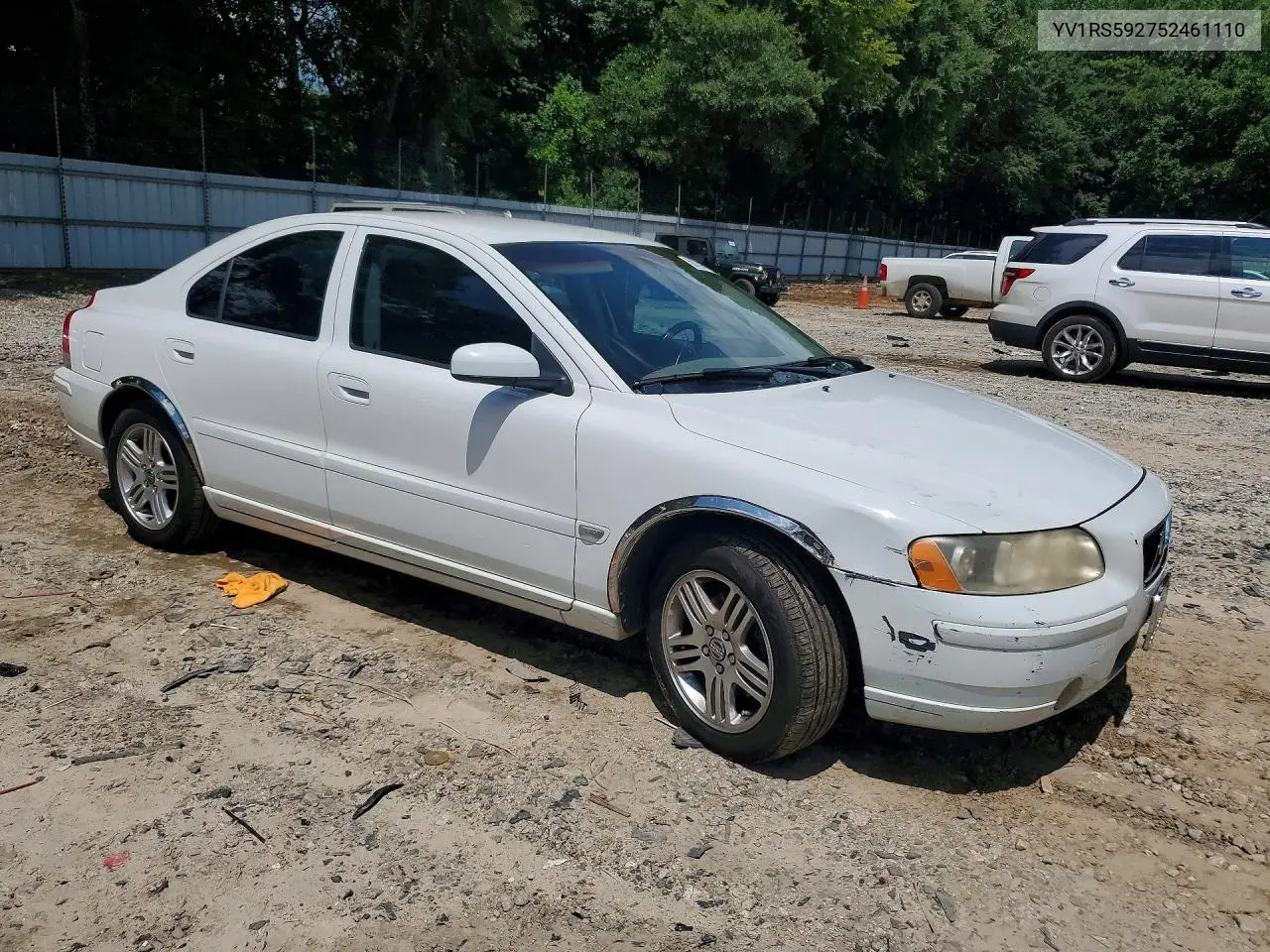 2005 Volvo S60 2.5T VIN: YV1RS592752461110 Lot: 60759516