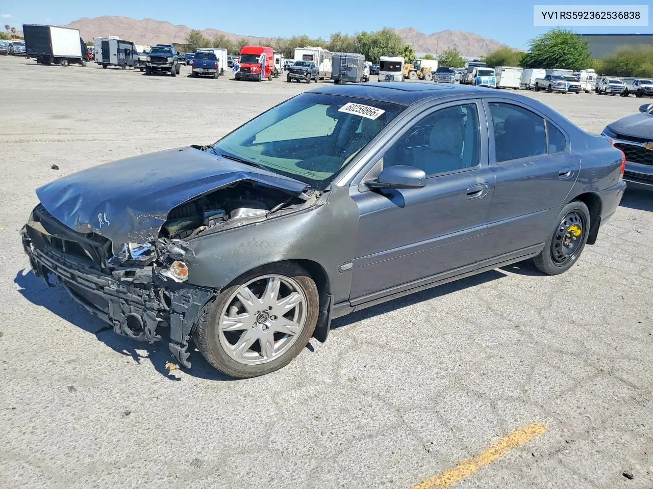 2006 Volvo S60 2.5T VIN: YV1RS592362536838 Lot: 60259866