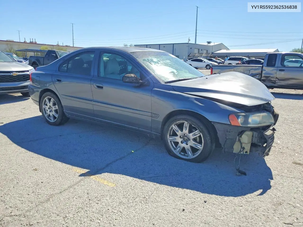 2006 Volvo S60 2.5T VIN: YV1RS592362536838 Lot: 60259866