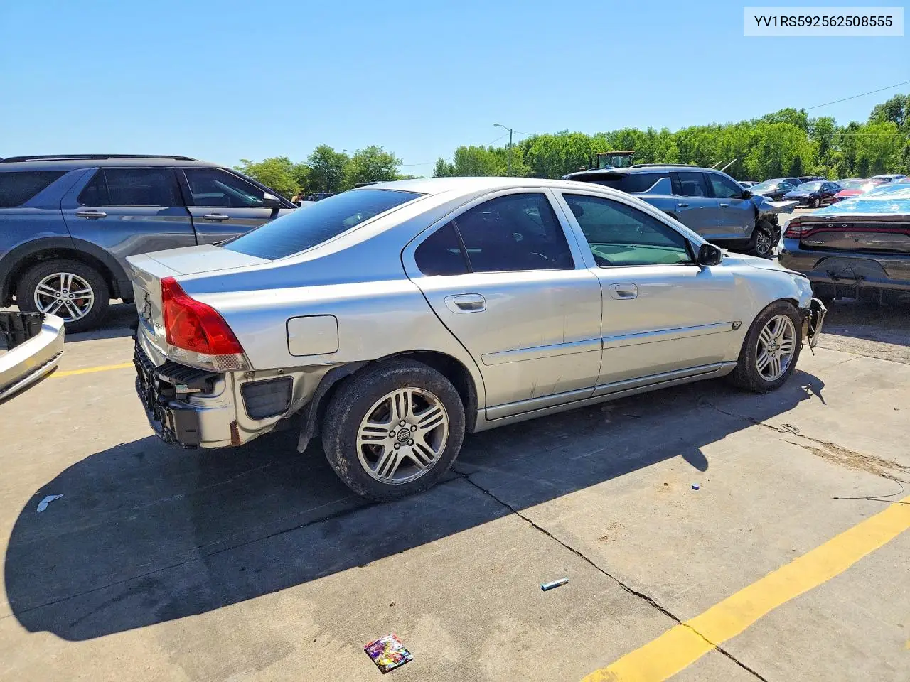 2006 Volvo S60 2.5T VIN: YV1RS592562508555 Lot: 60371206