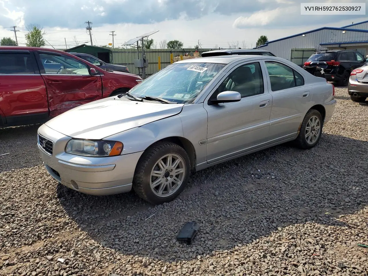 2006 Volvo S60 2.5T VIN: YV1RH592762530927 Lot: 60746586