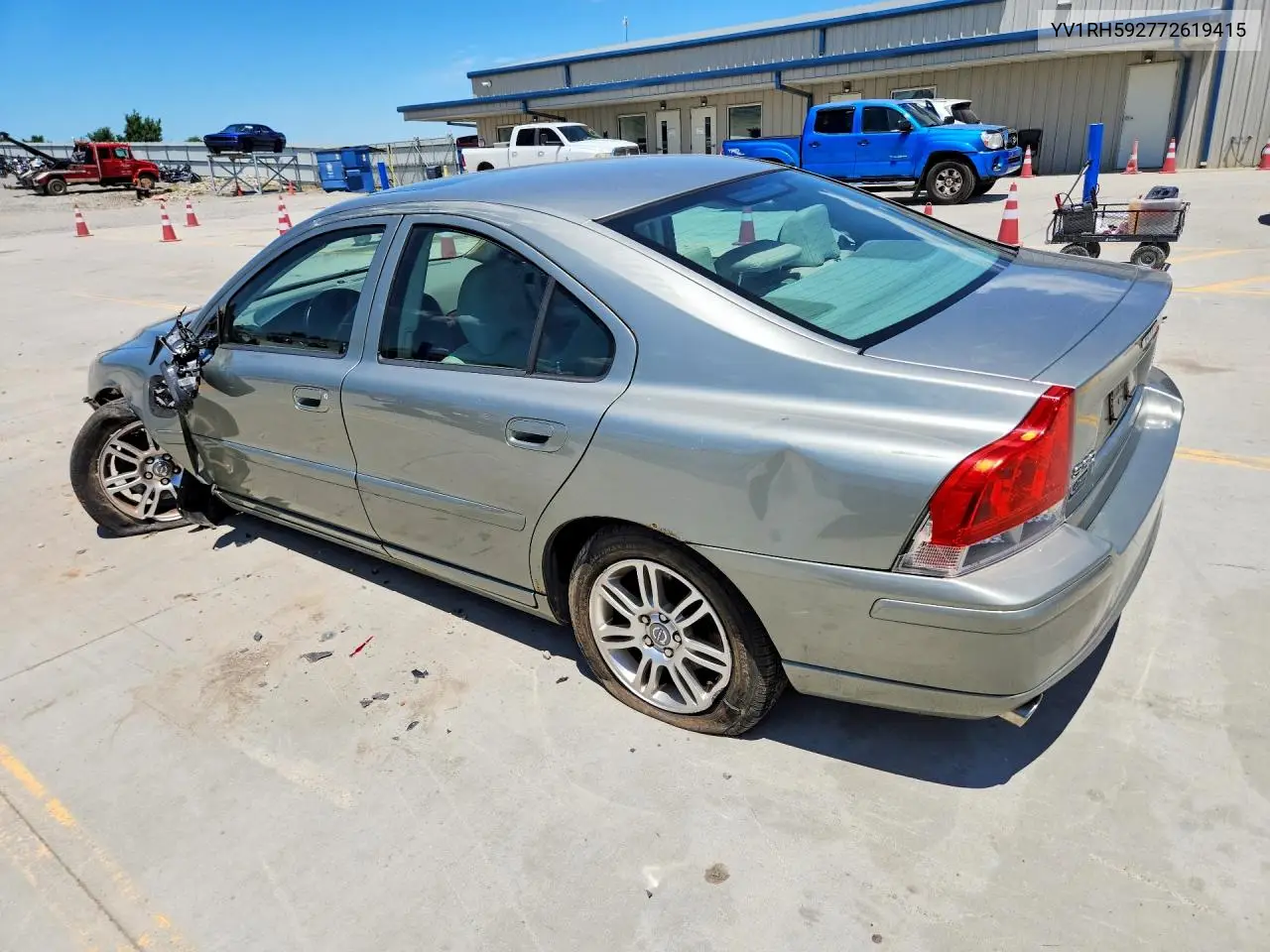 2007 Volvo S60 2.5T VIN: YV1RH592772619415 Lot: 57779066