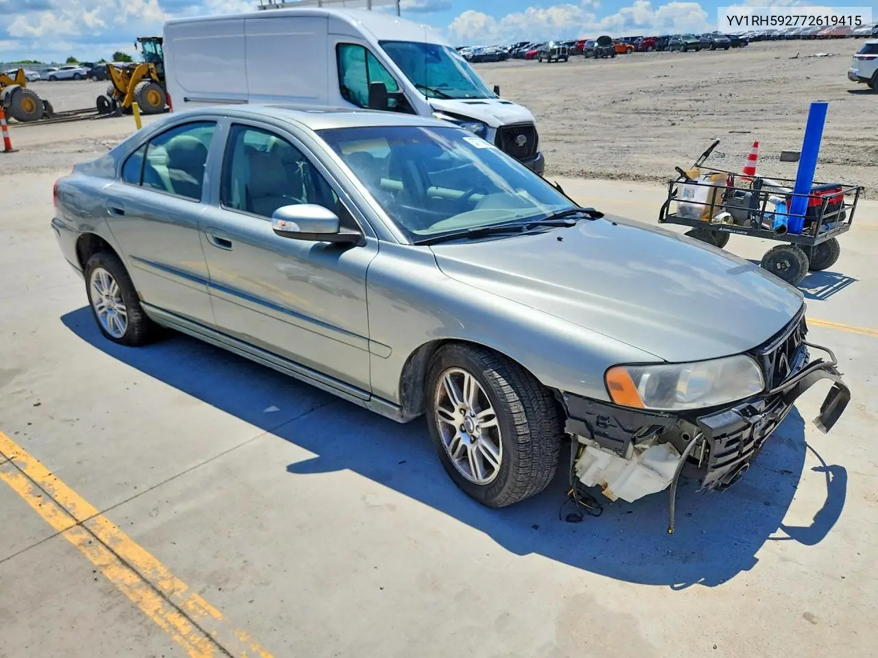 2007 Volvo S60 2.5T VIN: YV1RH592772619415 Lot: 57779066