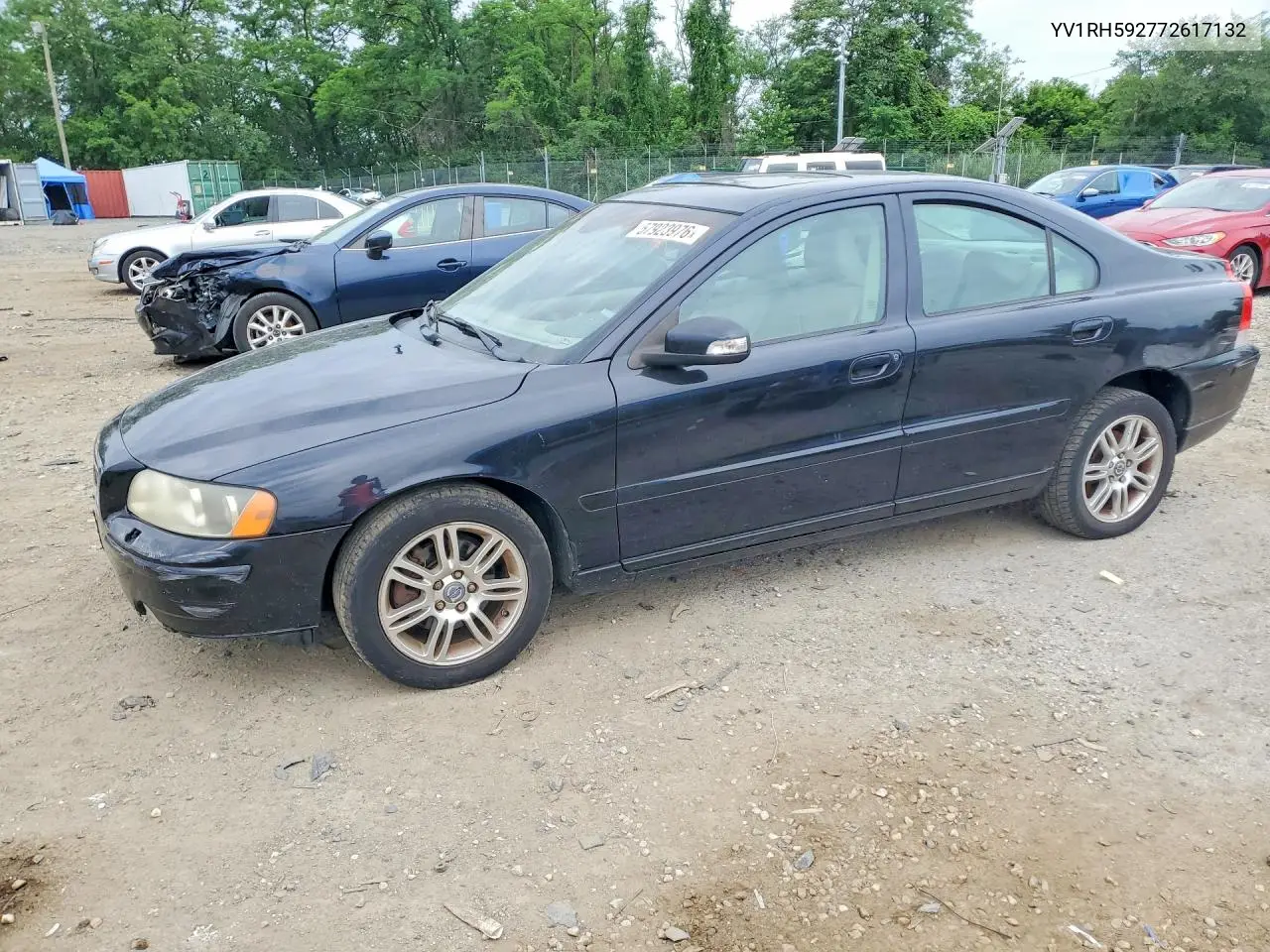 2007 Volvo S60 2.5T VIN: YV1RH592772617132 Lot: 57923976