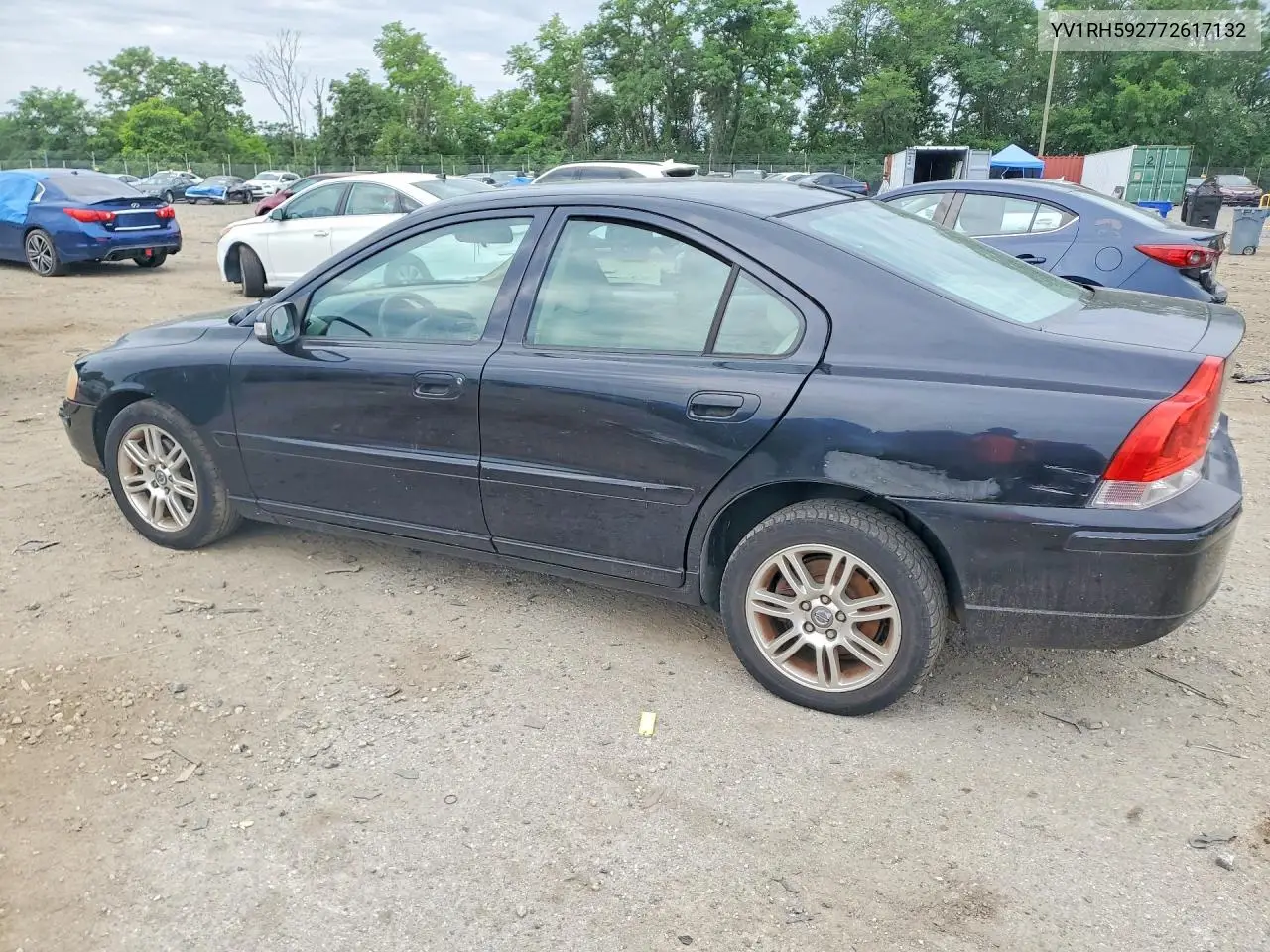 2007 Volvo S60 2.5T VIN: YV1RH592772617132 Lot: 57923976