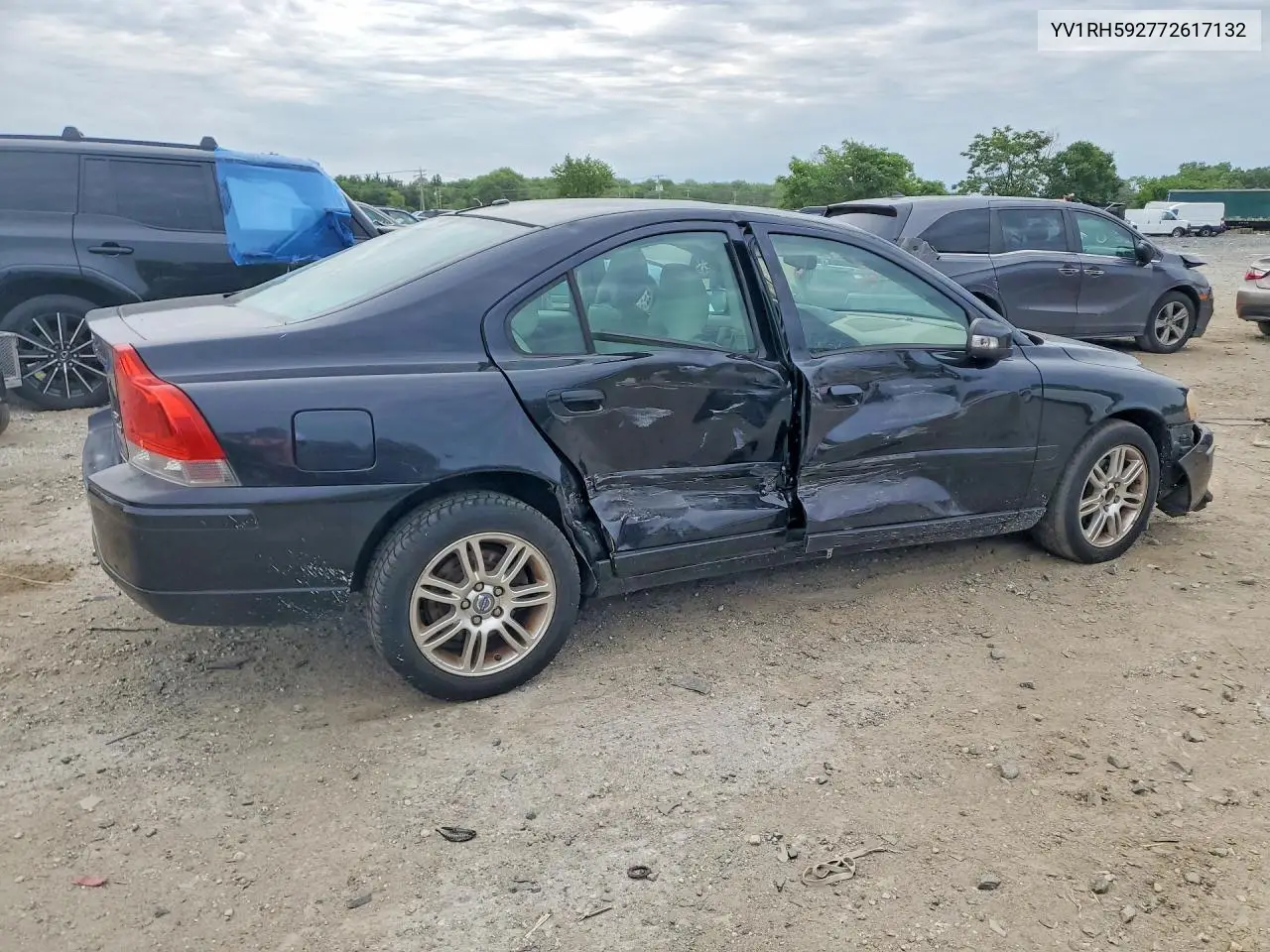 2007 Volvo S60 2.5T VIN: YV1RH592772617132 Lot: 57923976
