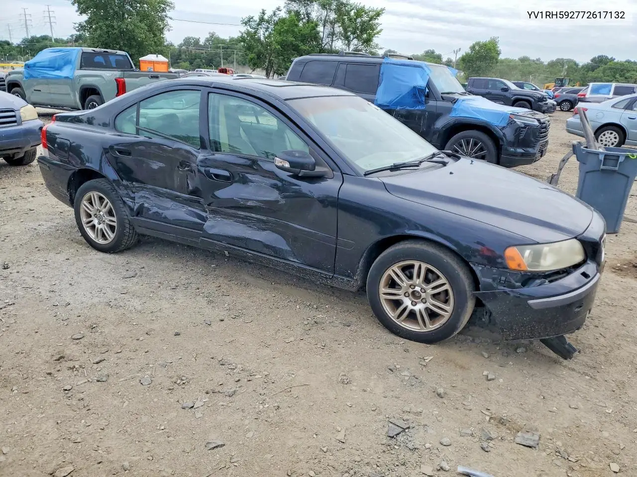 2007 Volvo S60 2.5T VIN: YV1RH592772617132 Lot: 57923976