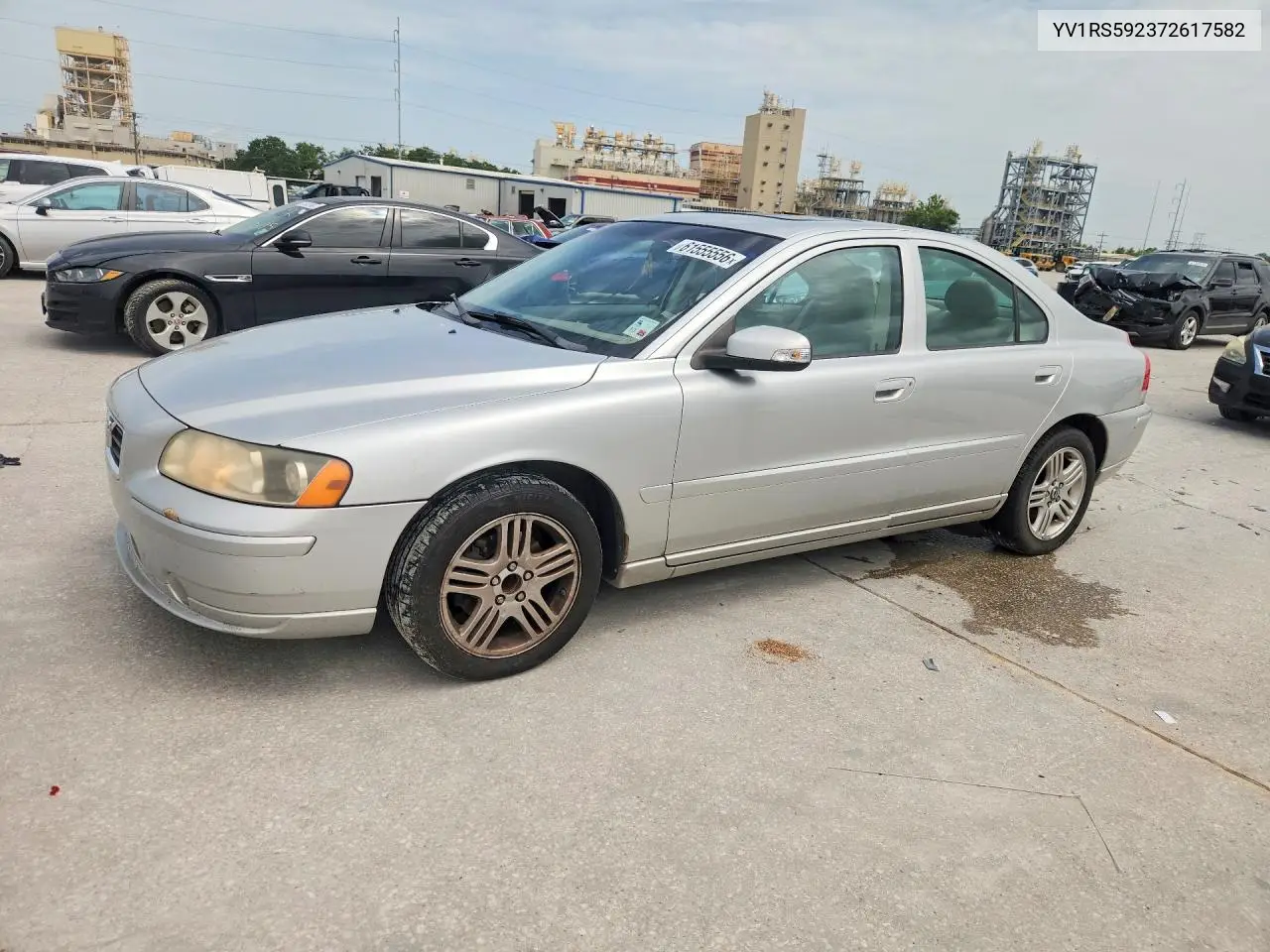 2007 Volvo S60 2.5T VIN: YV1RS592372617582 Lot: 61555556