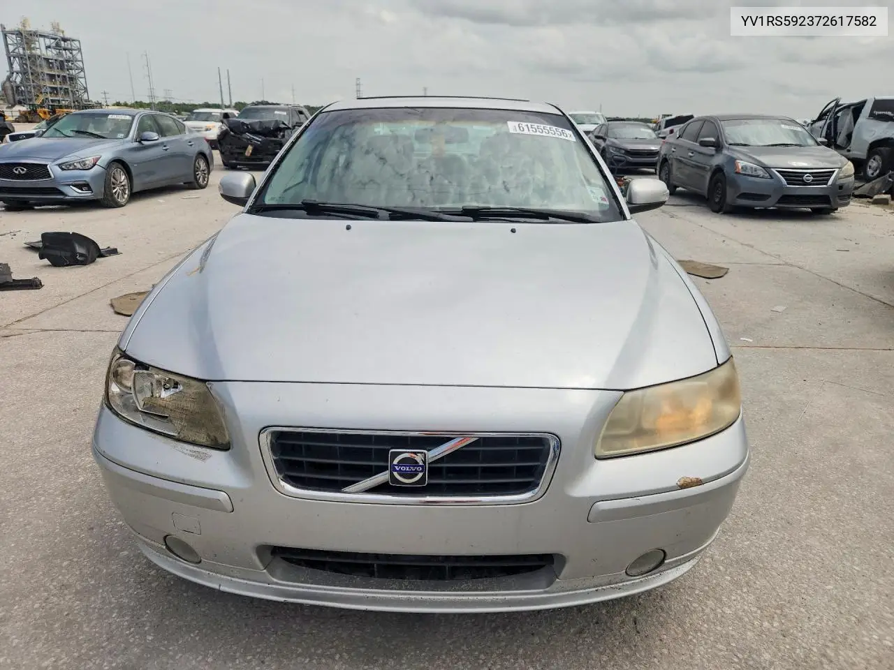 2007 Volvo S60 2.5T VIN: YV1RS592372617582 Lot: 61555556