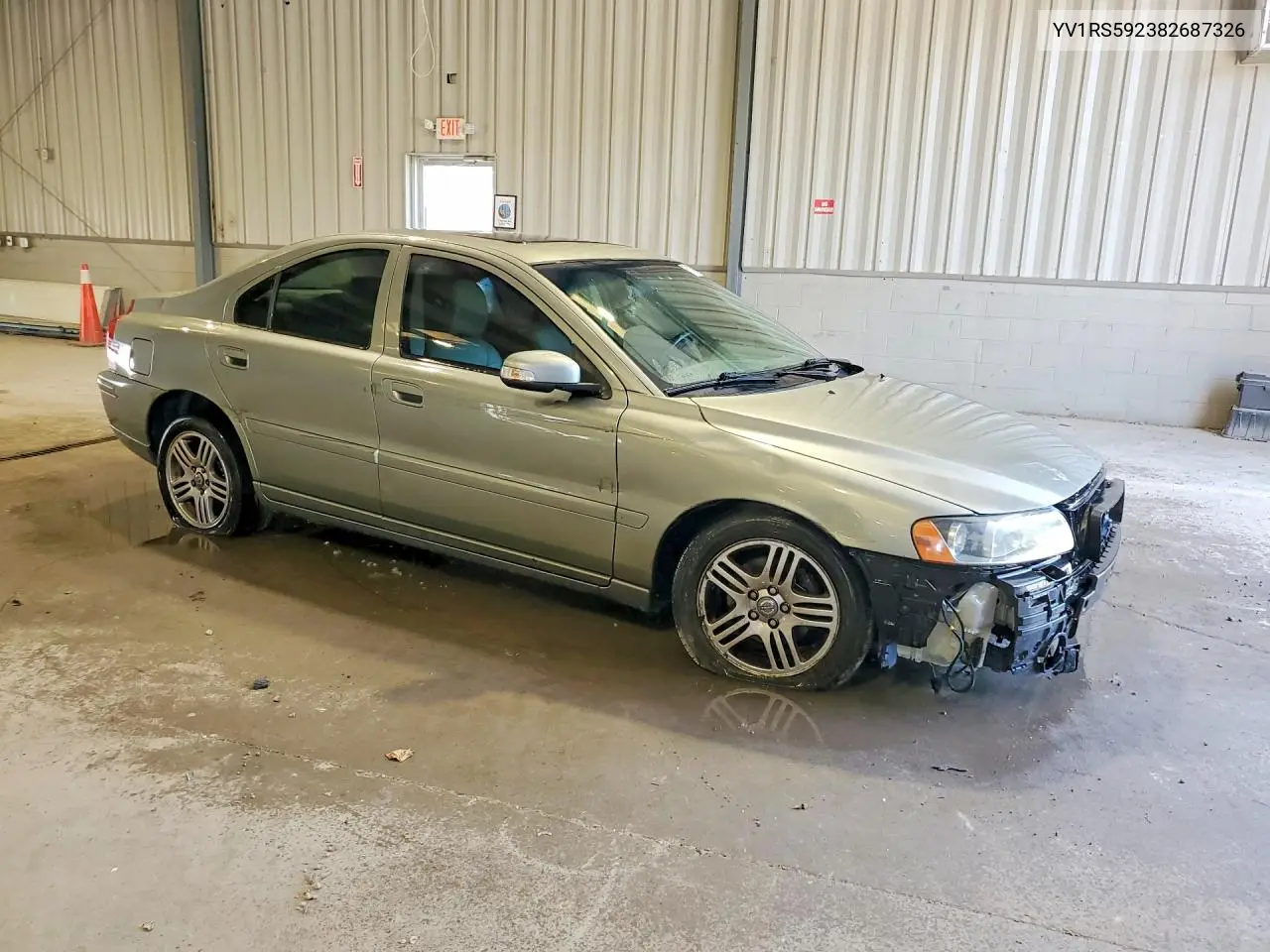 2008 Volvo S60 2.5T VIN: YV1RS592382687326 Lot: 57608576