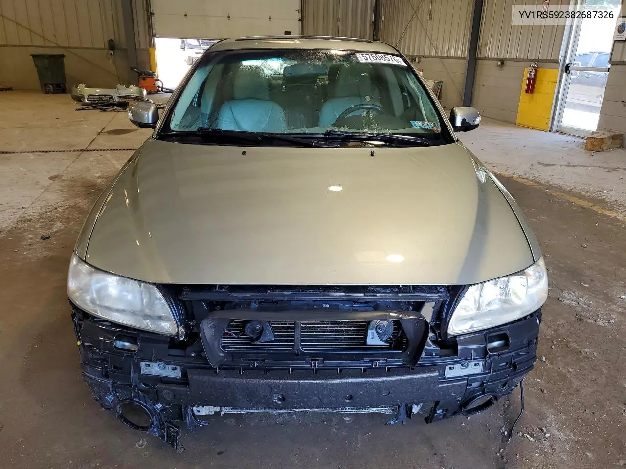2008 Volvo S60 2.5T VIN: YV1RS592382687326 Lot: 57608576