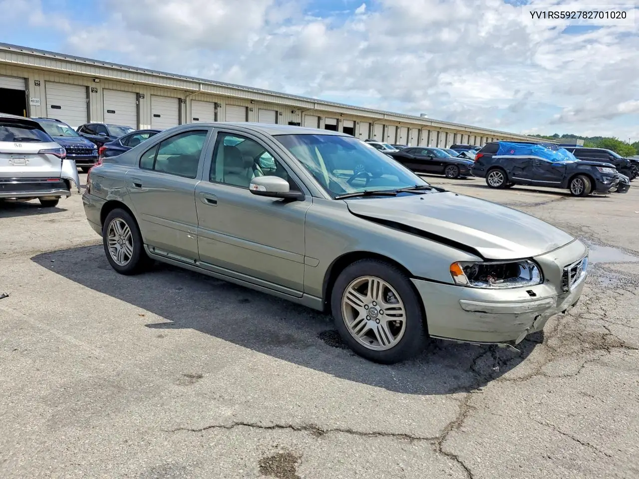 2008 Volvo S60 2.5T VIN: YV1RS592782701020 Lot: 60175486