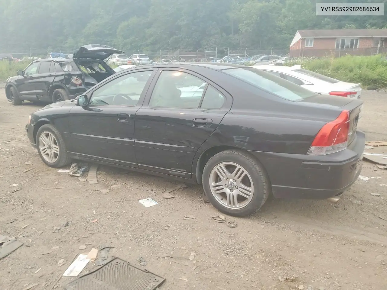 2008 Volvo S60 2.5T VIN: YV1RS592982686634 Lot: 61527436