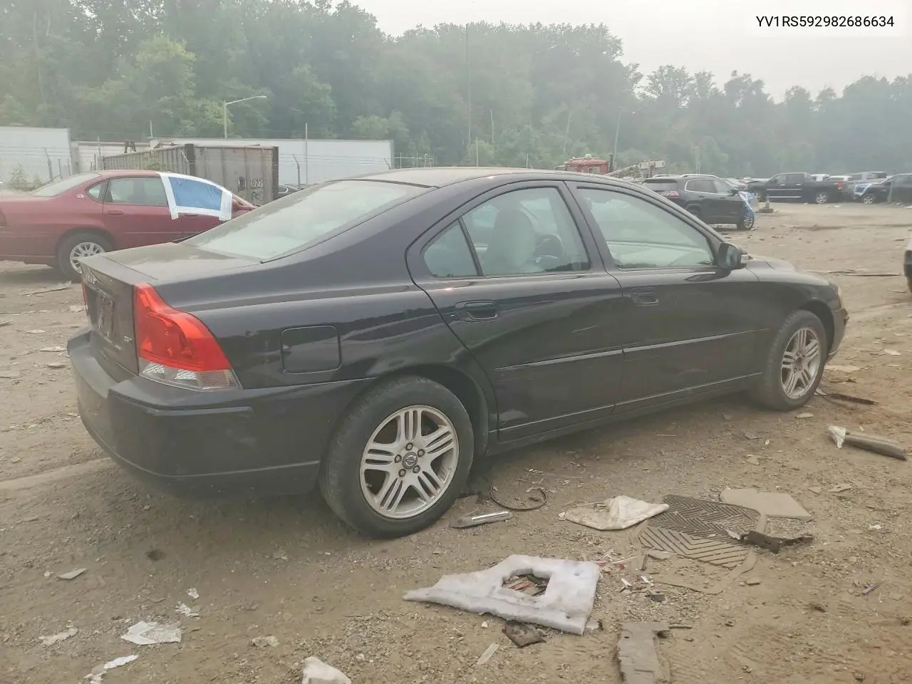 2008 Volvo S60 2.5T VIN: YV1RS592982686634 Lot: 61527436
