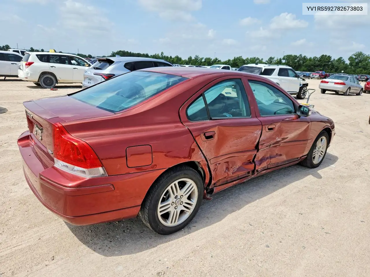 2008 Volvo S60 2.5T VIN: YV1RS592782673803 Lot: 61761846