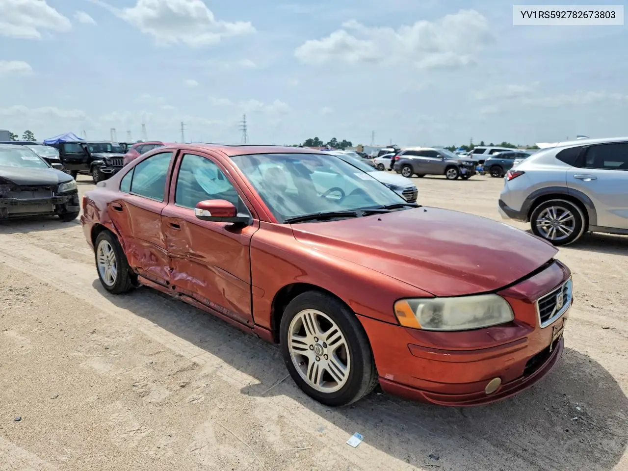 2008 Volvo S60 2.5T VIN: YV1RS592782673803 Lot: 61761846