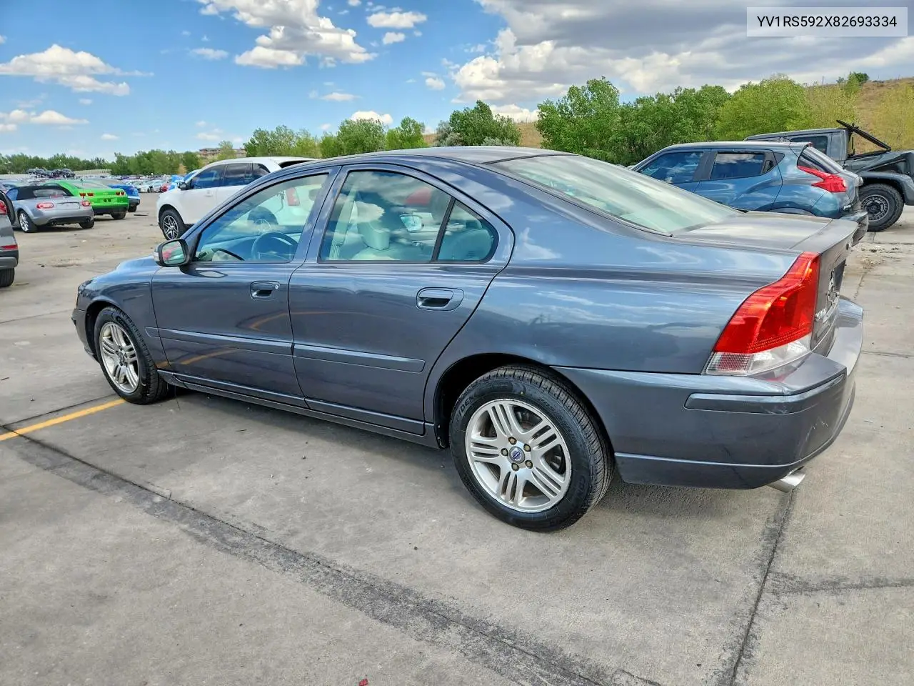 2008 Volvo S60 2.5T VIN: YV1RS592X82693334 Lot: 61764976