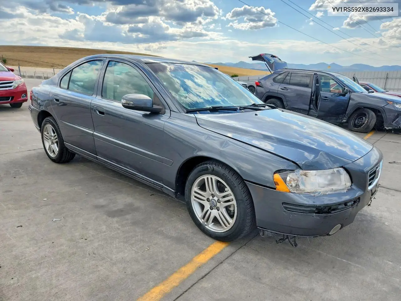 2008 Volvo S60 2.5T VIN: YV1RS592X82693334 Lot: 61764976