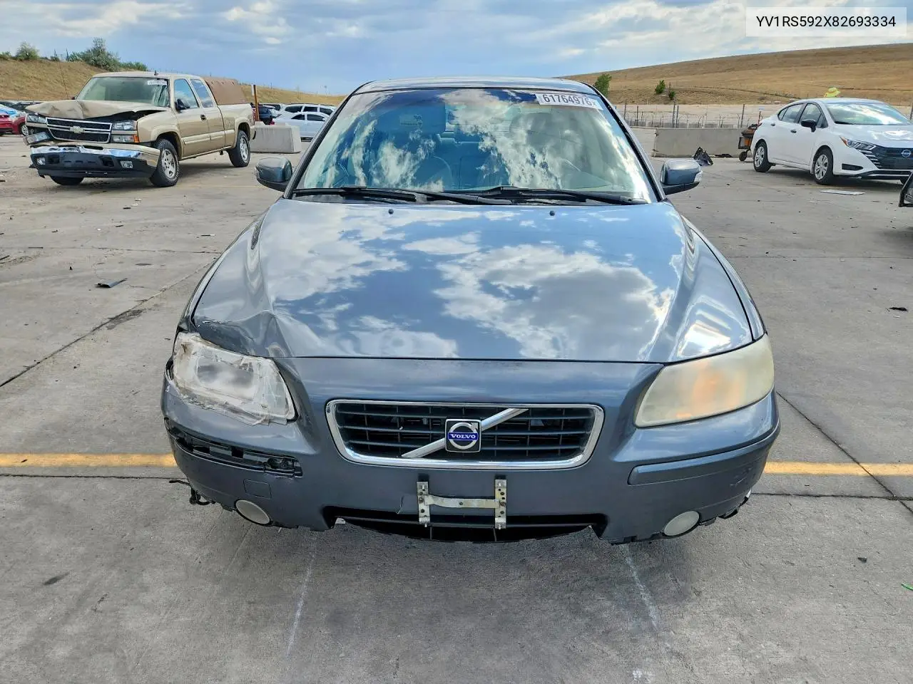 2008 Volvo S60 2.5T VIN: YV1RS592X82693334 Lot: 61764976