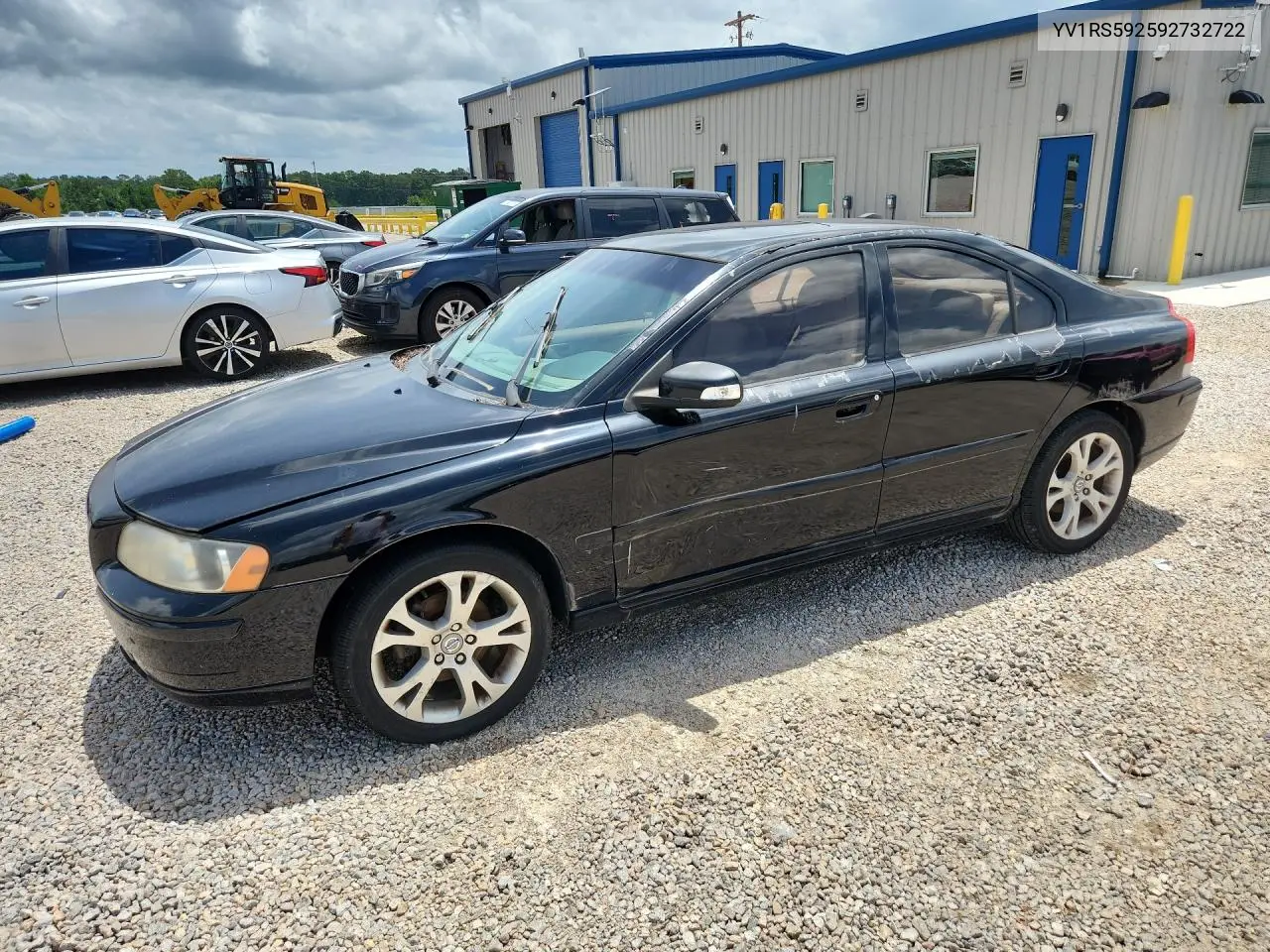 2009 Volvo S60 2.5T VIN: YV1RS592592732722 Lot: 61922026