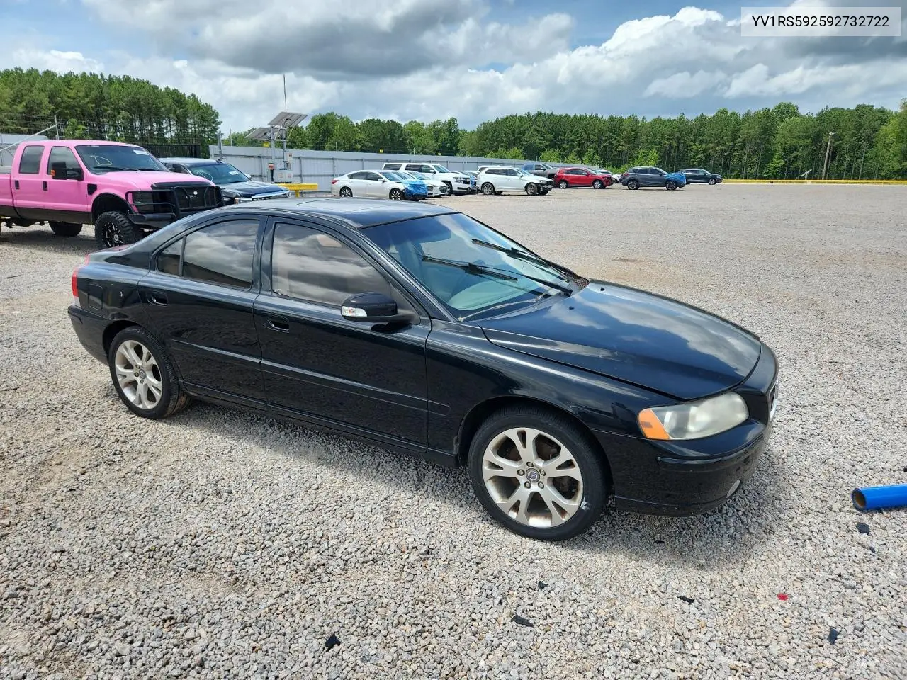2009 Volvo S60 2.5T VIN: YV1RS592592732722 Lot: 61922026