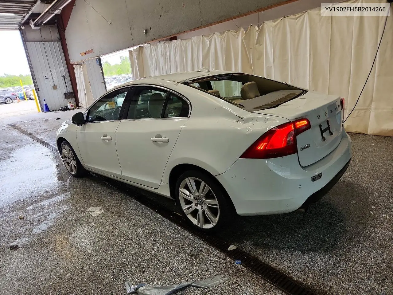 2011 Volvo S60 T6 VIN: YV1902FH5B2014266 Lot: 55057886