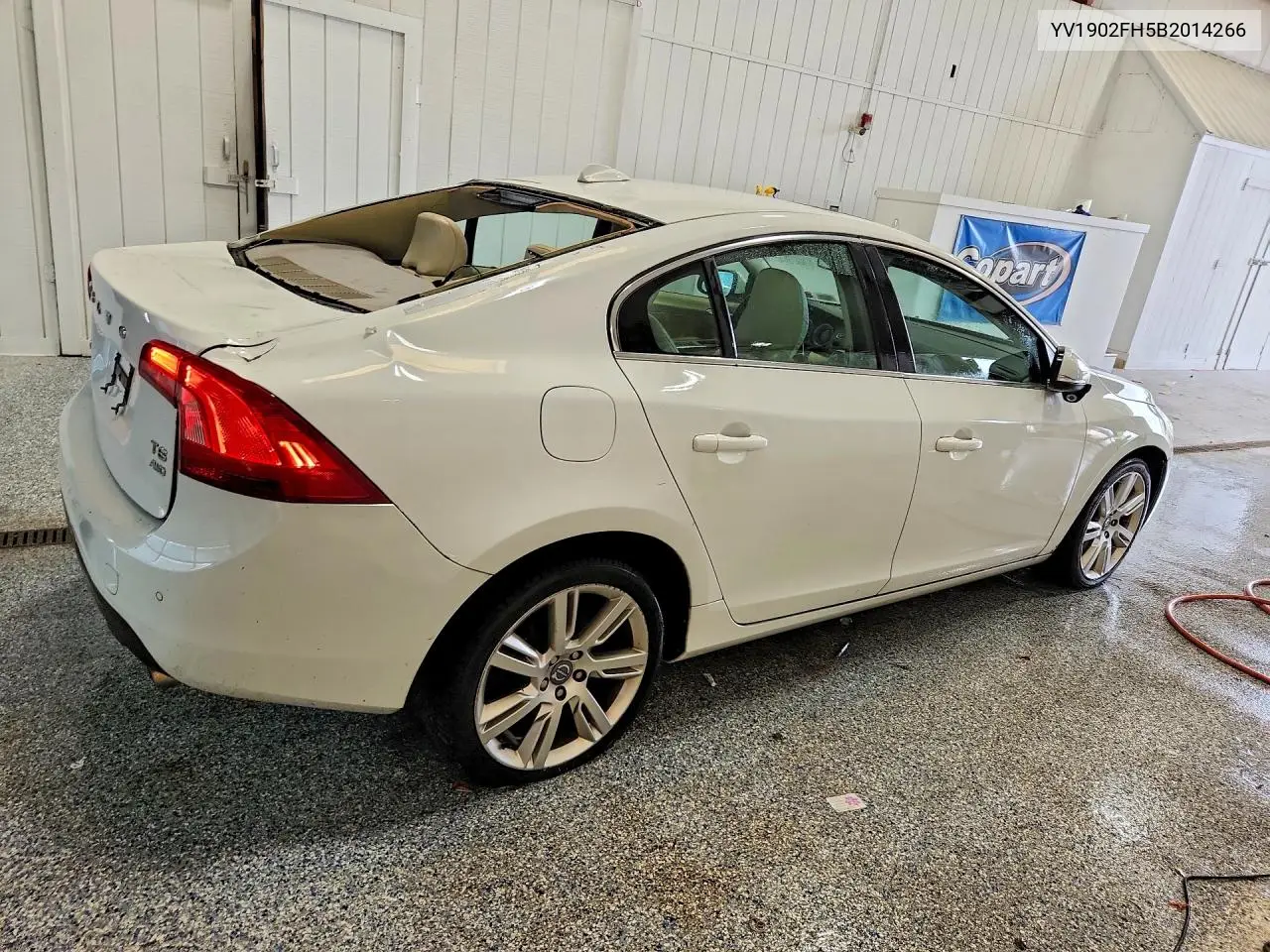 2011 Volvo S60 T6 VIN: YV1902FH5B2014266 Lot: 55057886