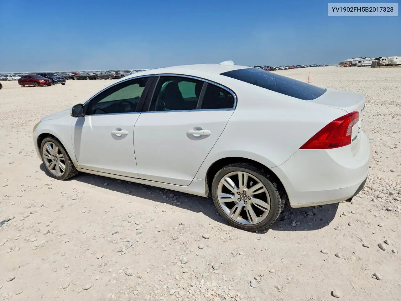 2011 Volvo S60 T6 VIN: YV1902FH5B2017328 Lot: 61890586