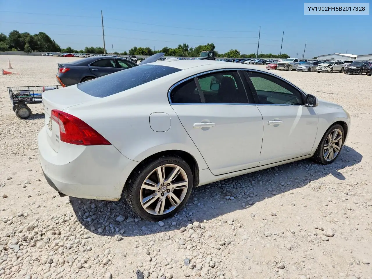 2011 Volvo S60 T6 VIN: YV1902FH5B2017328 Lot: 61890586