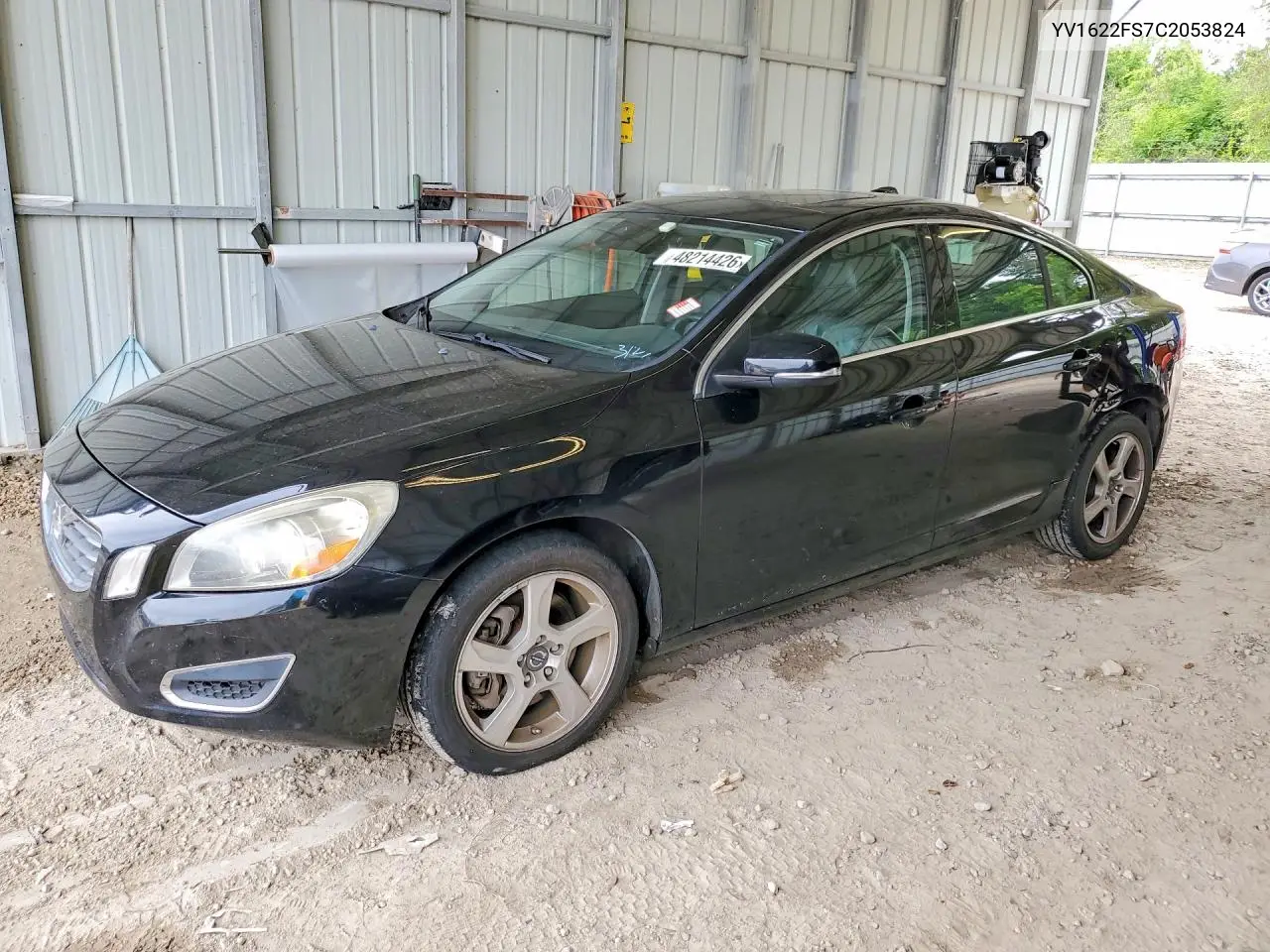 2012 Volvo S60 T5 VIN: YV1622FS7C2053824 Lot: 48214426