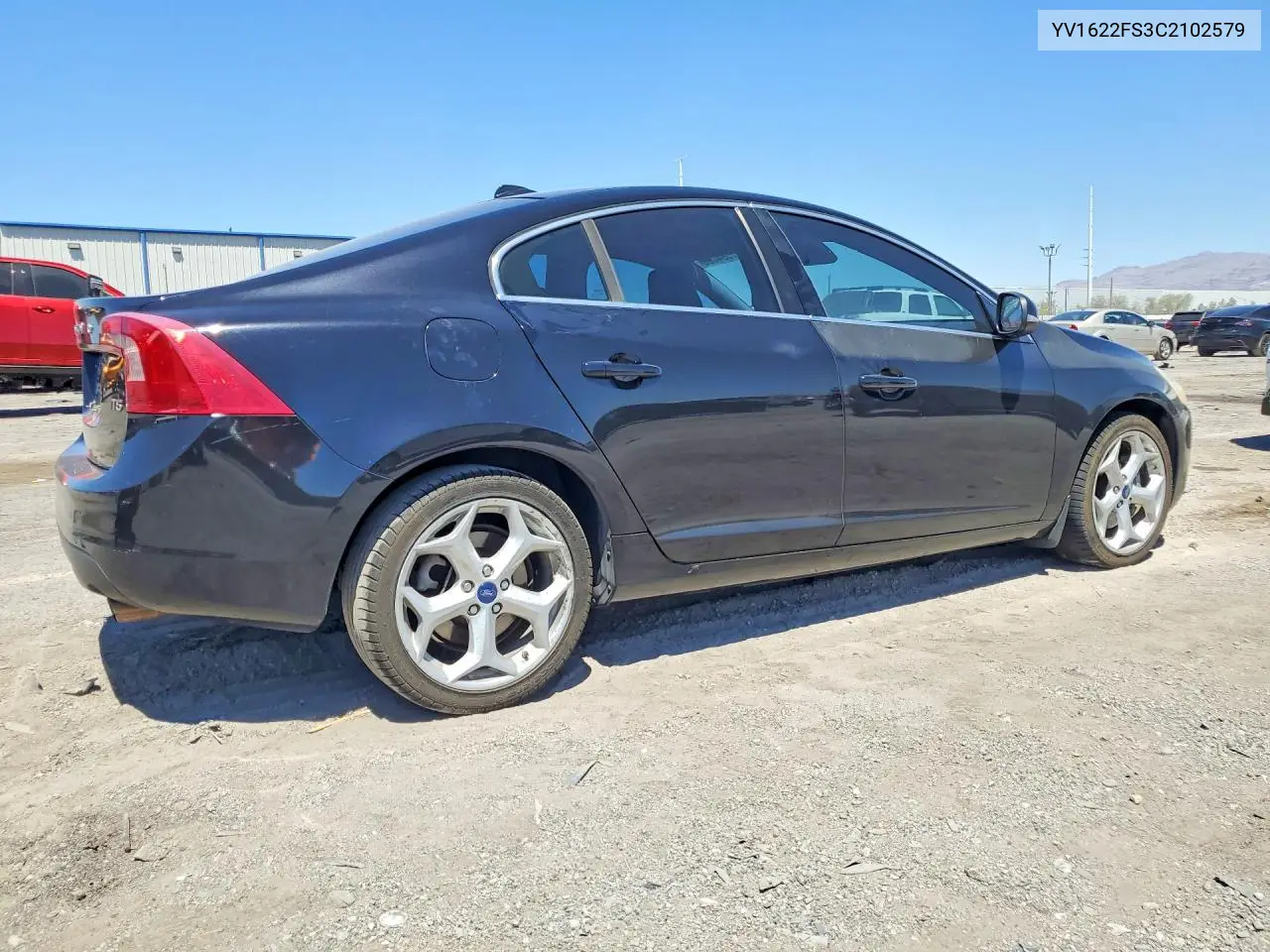 2012 Volvo S60 T5 VIN: YV1622FS3C2102579 Lot: 57594066