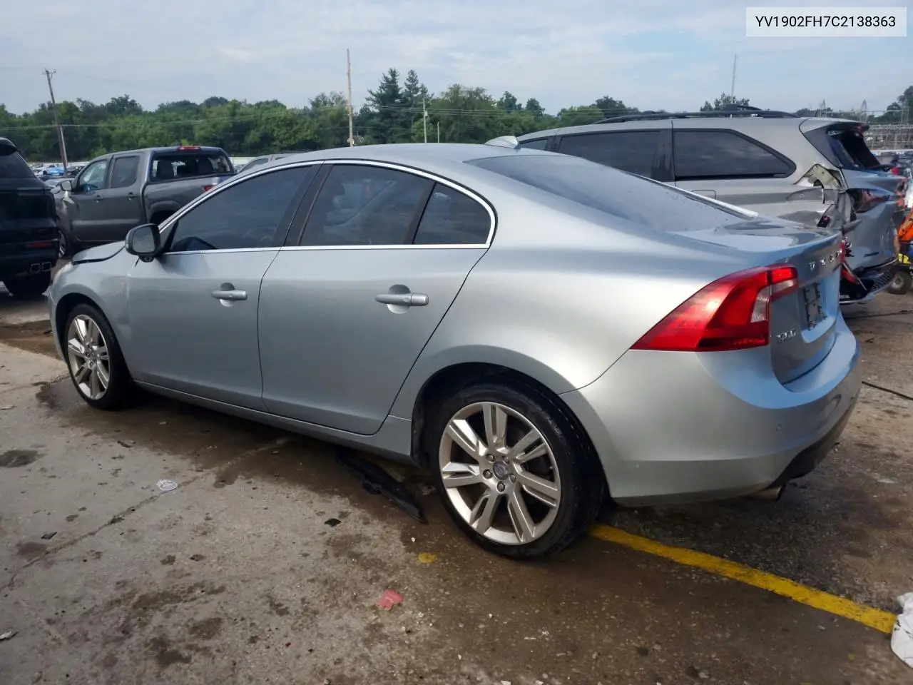 2012 Volvo S60 T6 VIN: YV1902FH7C2138363 Lot: 59281896