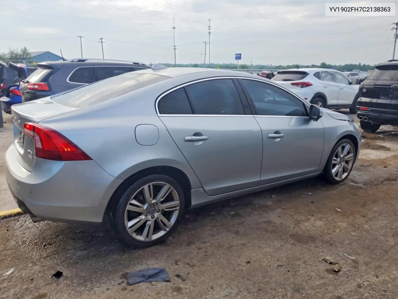 2012 Volvo S60 T6 VIN: YV1902FH7C2138363 Lot: 59281896