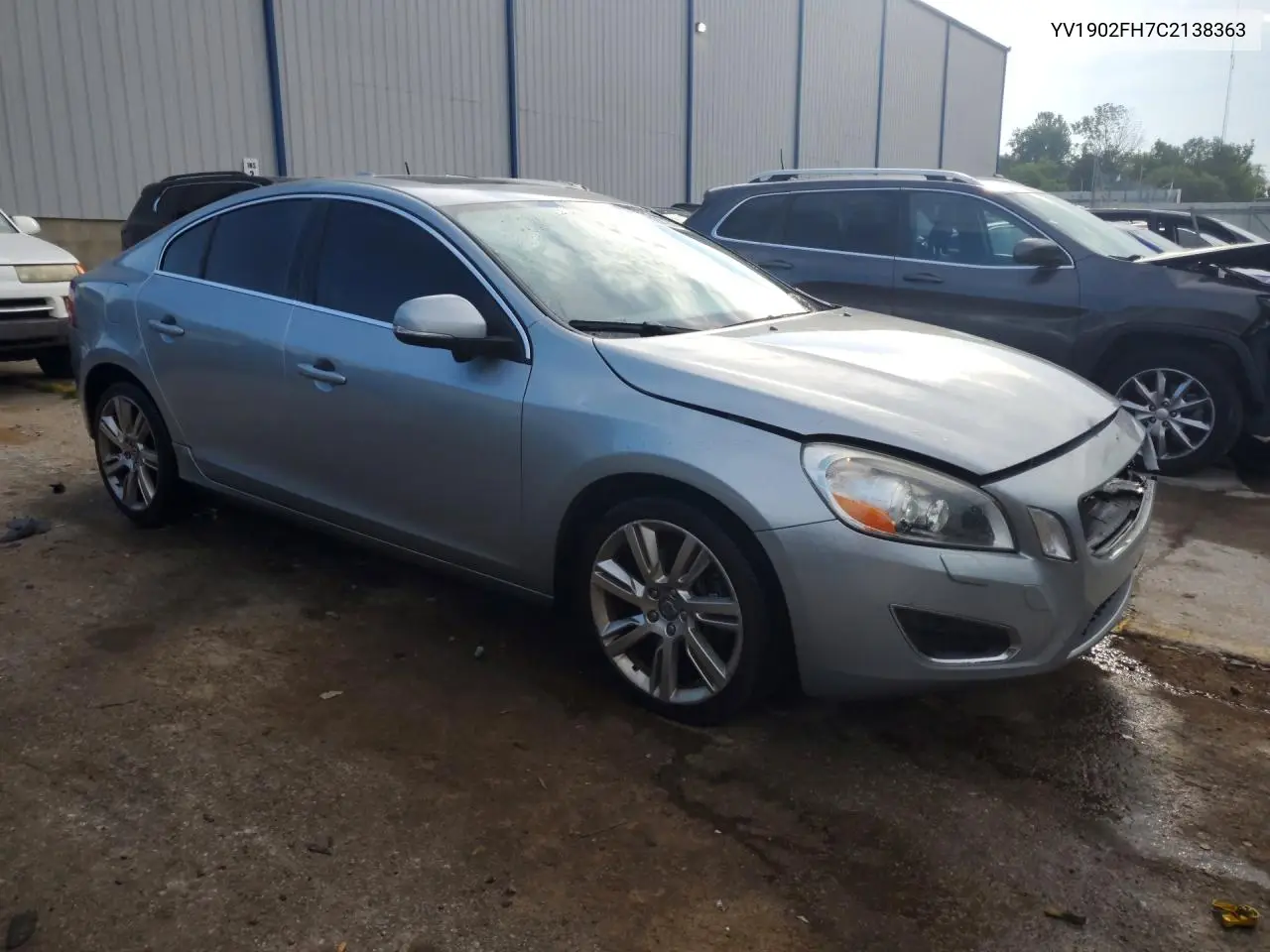 2012 Volvo S60 T6 VIN: YV1902FH7C2138363 Lot: 59281896